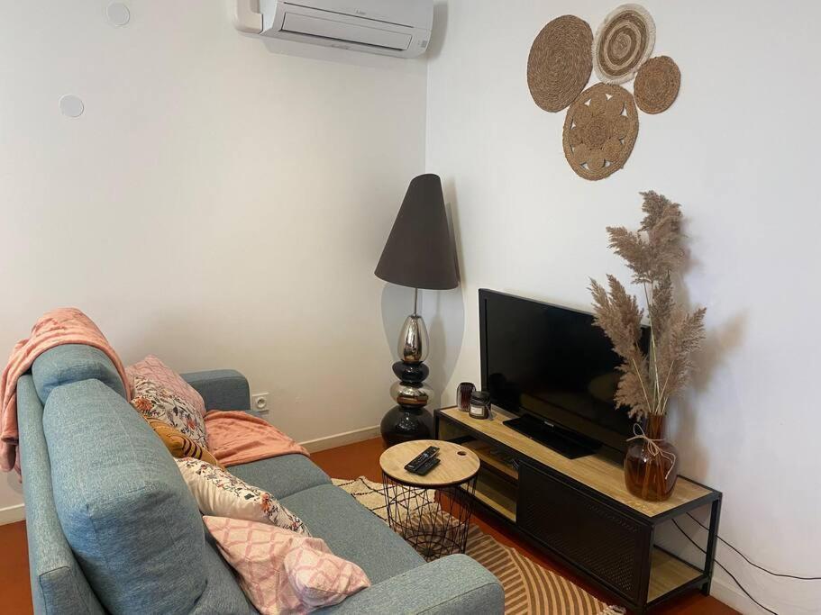 Apartamento A Deux Pas Des Grands Buffets - Cosy T2 Climatise Narbona Exterior foto